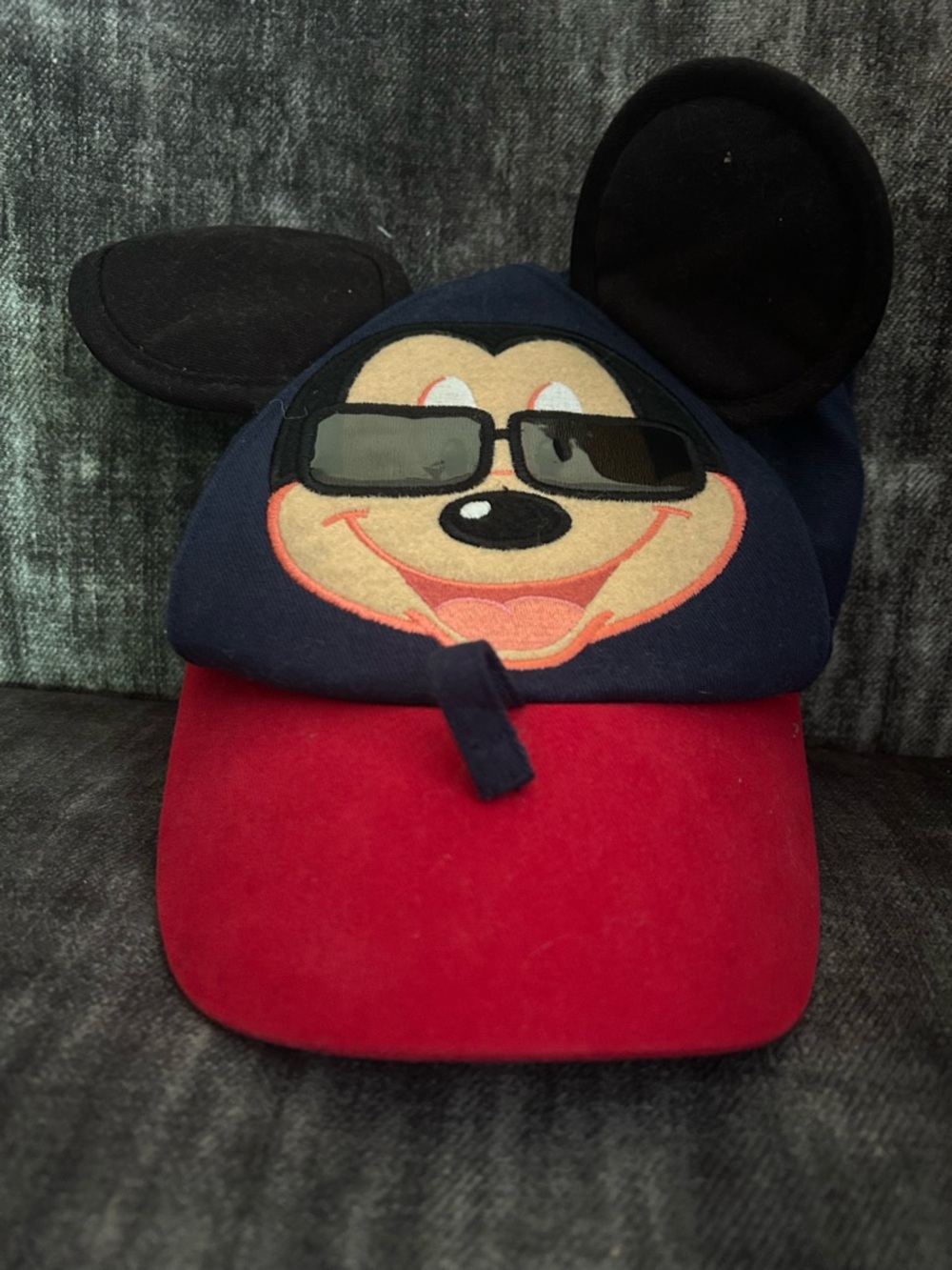 Walt Disney Parks Mickey Sunglasses Holding Toddler Hat